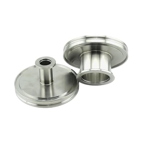 ISO Konischer Tri-Clamp Reduzieradapter Vakuumflansche Rohrverschraubung Reduzierung Gelenkverbinder Flanschadapter Edelstahl 304(ISO80-ISO100) von uHLANQC