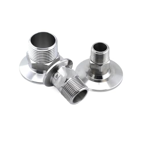 KF16 Edelstahl 304 Sechskant-Außengewindeadapter Vakuumflanschverschraubung Außengewinde PT-Rohrgewinde Nippelrohrverbindung KF16 Edelstahl 304 Sechskant-Außengewindeadapter Vakuumflanschverschraubung Außengewinde PT-Rohrgewinde Nippelrohrverbindung von uHLANQC