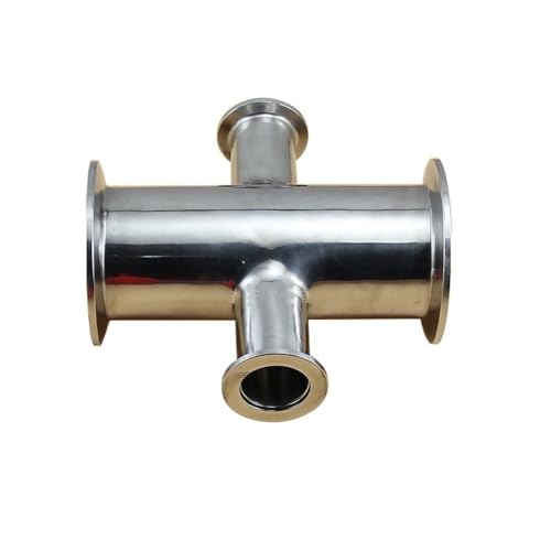 KF40-KF25 Kreuzadapter Edelstahl 304 4-Wege-Tri-Clamp Kreuzrohrreduzierer Vakuumflanschrohr-Rohrverschraubungsverbindung KF40-KF25 Kreuzadapter Edelstahl 304 4-Wege-Tri-Clamp Kreuzrohrreduzierer Vakuumflanschrohr-Rohrverschraubungsverbindung von uHLANQC
