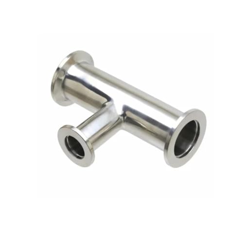 KF50-KF40 T-Stück 3-Wege-Flansch Tri Clamp Minderer Adapter Vakuumflansche Rohrverschraubung Reduzierung Seitliches SS304 KF50-KF40 T-Stück 3-Wege-Flansch Tri Clamp Minderer Adapter Vakuumflansche Rohrverschraubung Reduzierung Seitliches SS304 von uHLANQC
