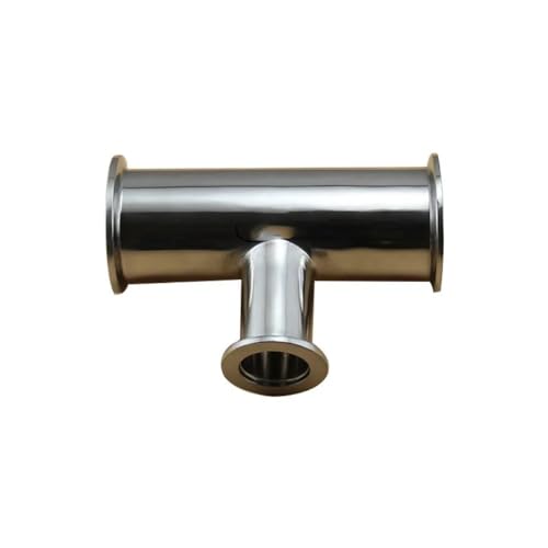 KF50-KF40 T-Stück 3-Wege-Flansch Tri Clamp Minderer Adapter Vakuumflansche Rohrverschraubung Reduzierung Seitliches SS304 KF50-KF40 T-Stück 3-Wege-Flansch Tri Clamp Minderer Adapter Vakuumflansche Rohrverschraubung Reduzierung Seitliches SS304 von uHLANQC