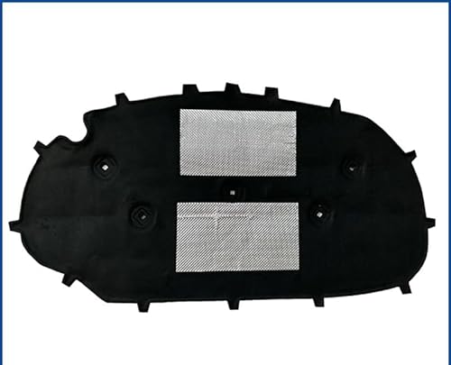 Schalldämmmaterial für Autos, For VW Golf 6, Motor Front Hood Firewall Isolierung Pad Haube Innen Zubehör(B) von uHLANQC