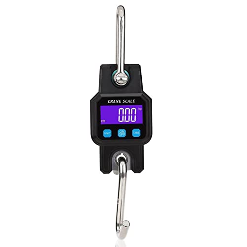Tragbare Grammwaage, 660lb Digitale Kranwaage, tragbare elektronische Miniwaage, 300kg Industrielle Kranwaage for Angelwaage, Jagd, Gepäckgewicht, Wiegen auf dem Bauernhof, Waagen (B Tragbare Grammwaage, 660lb Digitale Kranwaage, tragbare elektronische Miniwaage, 300kg Industrielle Kranwaage for Angelwaage, Jagd, Gepäckgewicht, Wiegen auf dem Bauernhof, Waagen (B von uHLANQC