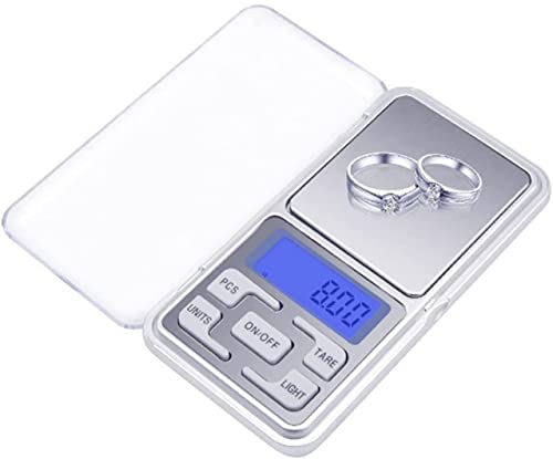 Tragbare Grammwaage, Digitale Taschenwaage in Gramm, tragbare Mini-Schmuckwaage, Küchenwaage, multifunktionale Grammwaage, 4-Einheiten-Digitalwaage Tragbare Grammwaage, Digitale Taschenwaage in Gramm, tragbare Mini-Schmuckwaage, Küchenwaage, multifunktionale Grammwaage, 4-Einheiten-Digitalwaage von uHLANQC