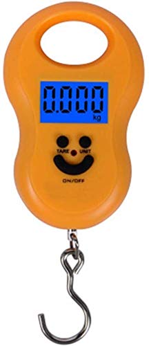 Tragbare Grammwaage, Elektronische Angelfeder-Tragwaage, Mini-Elektronische Waage, Hebezeug-Styling-Box, Gewicht 50 kg, Federwaage von uHLANQC