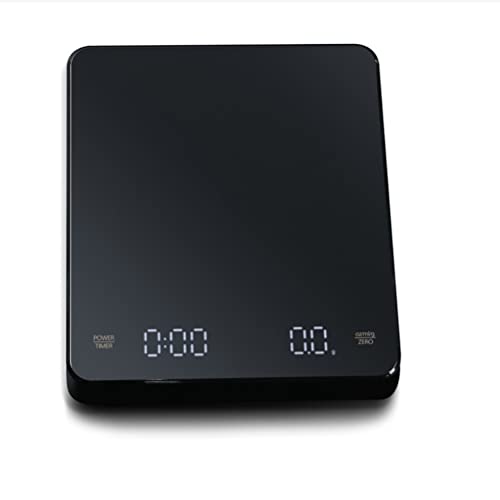 Tragbare Grammwaage, Elektronische Waage, digitales Gewicht, Gramm und Unzen, Lebensmittel, wiederaufladbar, hochpräzise, multifunktional, mit Timer, Kaffee Tragbare Grammwaage, Elektronische Waage, digitales Gewicht, Gramm und Unzen, Lebensmittel, wiederaufladbar, hochpräzise, multifunktional, mit Timer, Kaffee von uHLANQC