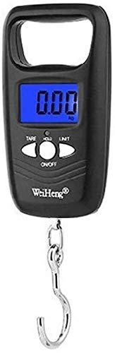 Tragbare Grammwaage, Mini Elektronische Tragbare Waage Angeln Frühling Elektronische Waage Express Gepäck Waage 50 Kg Waagen von uHLANQC