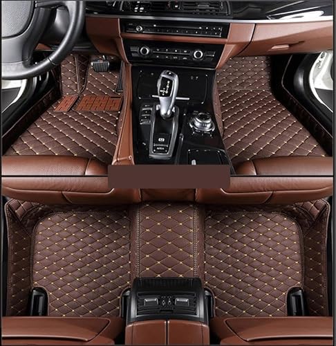 uHLANQC Autofußmatten Auto-Fußmatten 3 Sitzreihen Rechtslenker Maßgeschneiderte Auto-Fußmatte for Lexus RX 2016 2017 2018 2019 2020 2021 2022 Auto-Fußteppich Beifahrer-Automatten(Coffee) von uHLANQC