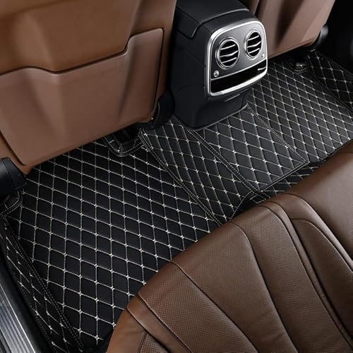 uHLANQC Autofußmatten Auto-Fußmatten 3 Sitzreihen Rechtslenker Maßgeschneiderte Auto-Fußmatte for Lexus RX 2016 2017 2018 2019 2020 2021 2022 Auto-Fußteppich Beifahrer-Automatten(Orange) von uHLANQC