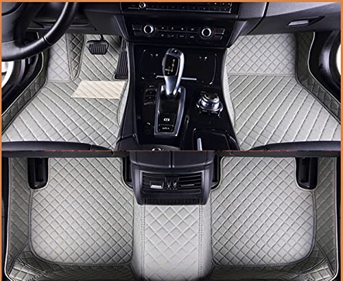 uHLANQC Autofußmatten Auto-Fußmatten nach Maß for Explorer 2006 2007 2008 2009 2010 2011 2012 2013 2014 2015 Auto-Fußpolster Anti-Rutsch-Schutzmatten(Gray) von uHLANQC