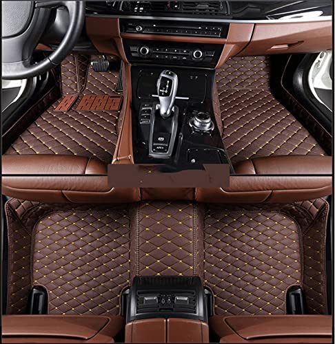 uHLANQC Autofußmatten Auto-Fußmatten passgenau for Cupra Formentor 2020 2021 2022 2023 Auto-Pads Auto-Fußteppich Anti-Rutsch-Schutzmatten(Coffee) von uHLANQC