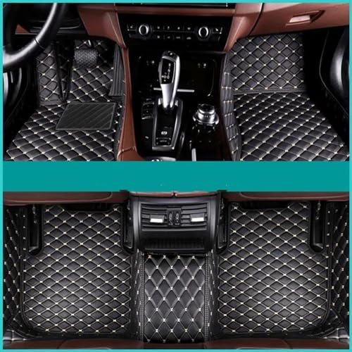 uHLANQC Autofußmatten Teppich for Explorer Seven Seats 2006-2015 207 2008 2009 2010, Auto-Fußmatten, Teppich-Set, Innenausstattung, Bodenmatten-Set(Blake-BEIGE) von uHLANQC