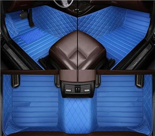 uHLANQC Autofußmatten Teppich for Lexus CT Serie 200h CT200h 2011 2012 2013 2014 2015 2016 2017 Auto-Fußmatten Anti-Rutsch-Teppich-Fußmatten-Set Fußmatten-Set(1-Blue) von uHLANQC