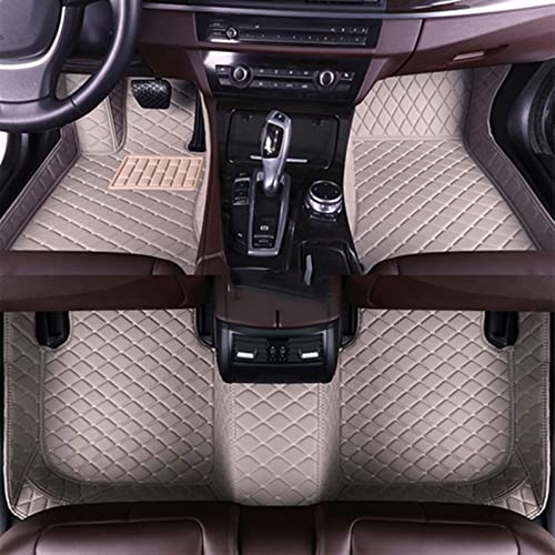 uHLANQC Autofußmatten for Jeep for Grand Cherokee 2007 2008 2009 2010 Auto-Fußmatten nach Maß Auto-Fußpolster Anti-Rutsch-Schutzmatten(Gray) von uHLANQC