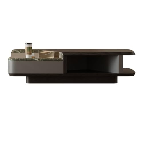 uadyie Couchtisch mit Stauraum Haushalt Quadratischen Tee Tisch Wohnzimmer Möbel Kleine Wohnung Licht Luxus Kreative Tee Tisch Couchtisch fürs Wohnzimmer von uadyie