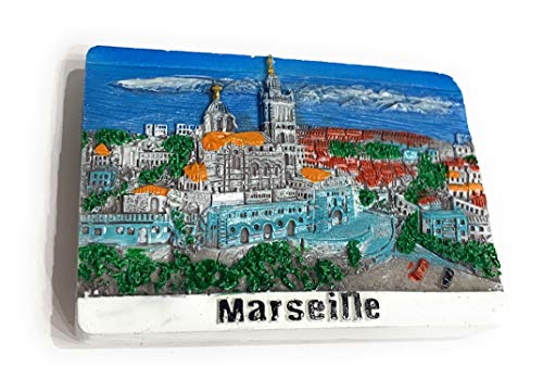 UDC - PEC as de Coeur – Magnet Marseille – (7 x 5 cm) von udc