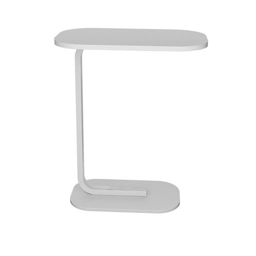 Beistelltisch Für Wohnzimmer Und Schlafzimmer, C-förmiger Beistelltisch, Nachttisch, Schmaler, Schlanker Sofa-beistelltisch Mit Metallrahmen, Platzsparend, 45 X 30 X 60 Cm(Size:45*30*60cm,Color:C) von uemlle