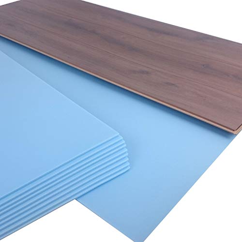 10 m² | uficell SOFT-Step Akustik Trittschalldämmung für Laminat-/ Parkett- und Korkböden - 5 mm Stark - Hervorragend als Wärmedämmung geeignet - Trittschallverbesserung bis 22 dB(A) (1, 10 m²) von uficell