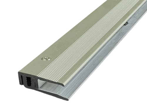 ufitec® Profi Smart Profilsystem für Vinylböden - geeignet für Belagshöhen von 5-9 mm - ALU eloxiert - Gold Hell - (Abschlußprofil - Länge: 270 cm, Gold Hell) von ufitec profile systems