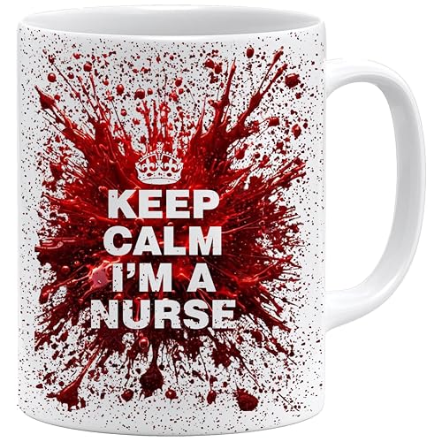 Keep Calm I'm a Nurse - Lustig Tasse von uglymug