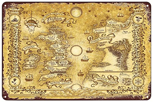 Vintage Metallschilder – A Court of Thorns And Roses Map Tin Sign Fantasy Poster Wall Art Decor Plaque for Home Bar Pub Club Cafe 20,3 x 30,5 cm Vintage Metallschilder – A Court of Thorns And Roses Map Tin Sign Fantasy Poster Wall Art Decor Plaque for Home Bar Pub Club Cafe 20,3 x 30,5 cm von uihgcvr