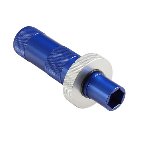 uikios 14 mm/17 mm Motocross-Stoßdämpfer-Einstellwerkzeug für die meisten Motorräder, Aluminium-Stoßdämpfer, hohe Kompression, Einstellschlüssel von uikios