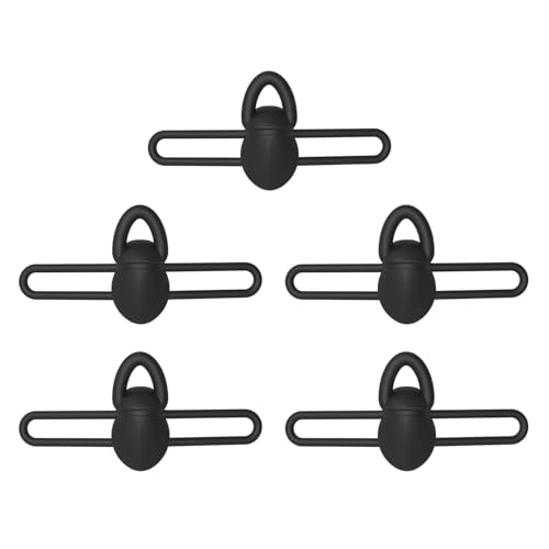 uikios 5 x langlebige Silikon-Köderhakenhalter für Angelausrüstung von uikios