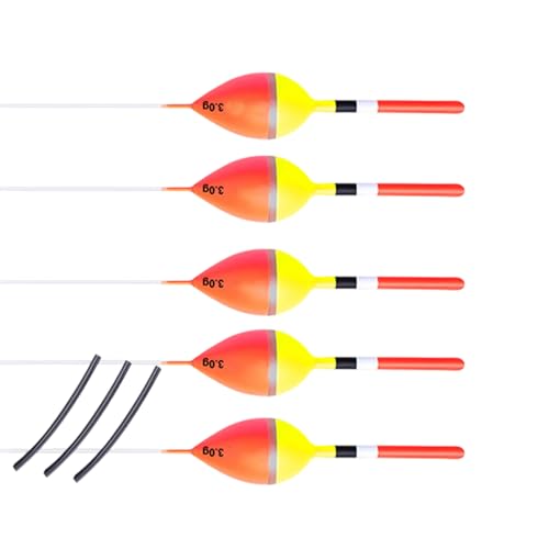 uikios 5 x vertikale Auftriebspose 1-4 g 18-22,5 cm Auftriebs-Fischpose Fischzubehör schwimmender Bobber uikios 5 x vertikale Auftriebspose 1-4 g 18-22,5 cm Auftriebs-Fischpose Fischzubehör schwimmender Bobber von uikios