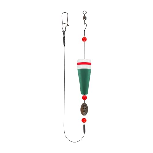 uikios Angelpose und Bobbers Angeln Knallkorken Float Bobbers Rigs gewichtete Angelpose Bojen für Süßwasser von uikios