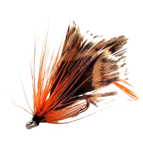uikios Fliegenfischen Fliegenköder Topwater Köder Schmetterling Fliegenfischen Köder mit Haken für Angelköder einfach zu bedienen von uikios