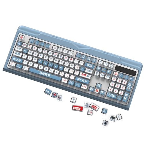 uikios Puddings Translucents Keycap Mahjong Keycap 116 Key ASAs Height Mechanical Keyboards Keycaps von uikios