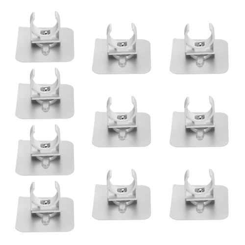 uikios Rohrschellen zur Wandmontage, 16 mm Durchmesser, Rohrschellen, Rohrhalter für einfache Installation, 10 Stück von uikios
