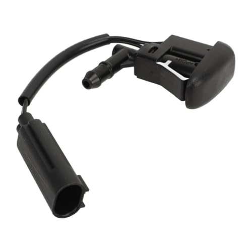 uikios Stabile Scheibenwischerdüse, verstellbar, abgewinkelt, für E46, E89, 316i, bessere Effizienz von uikios