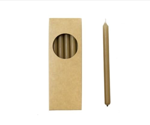 20er Pack Stabkerzen H:17,5 cm Ø:1,2 cm div. Farben Brenndauer 3 Stunden Kerzen Advent Weihnachten, Farbe:Kamel 20er Pack Stabkerzen H:17,5 cm Ø:1,2 cm div. Farben Brenndauer 3 Stunden Kerzen Advent Weihnachten, Farbe:Kamel von ukiyo