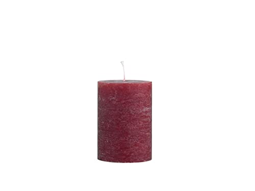 Rustikale Stumpenkerze Dunkelrot diverse Größen dicke Kerze Advent Weihnachten Deko Adventskranz, Variante:Ø 7 cm. H 10 cm Rustikale Stumpenkerze Dunkelrot diverse Größen dicke Kerze Advent Weihnachten Deko Adventskranz, Variante:Ø 7 cm. H 10 cm von ukiyo