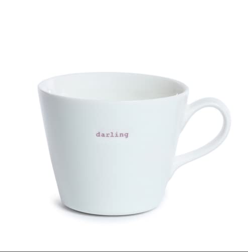 Statement Henkeltasse Darling Lila 380 ml Keith Brymer Jones Kaffee-Tasse Porzellan Keramik von ukiyo