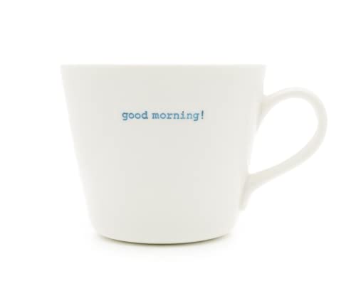 Statement Henkeltasse Good Morning Blau 380 ml Keith Brymer Jones Kaffee-Tasse von ukiyo
