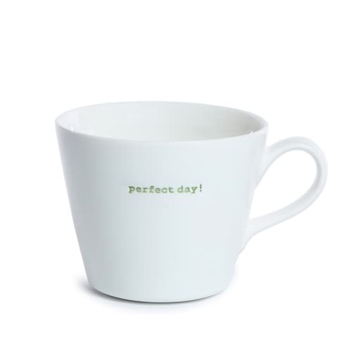 Statement Henkeltasse Perfect Day! Grün 380 ml Keith Brymer Jones Kaffee-Tasse Keramik Statement Henkeltasse Perfect Day! Grün 380 ml Keith Brymer Jones Kaffee-Tasse Keramik von ukiyo