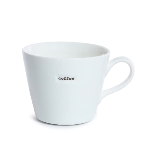 Statement Henkeltasse coffee Braun 380 ml Keith Brymer Jones Kaffee-Tasse Porzellan Keramik von ukiyo