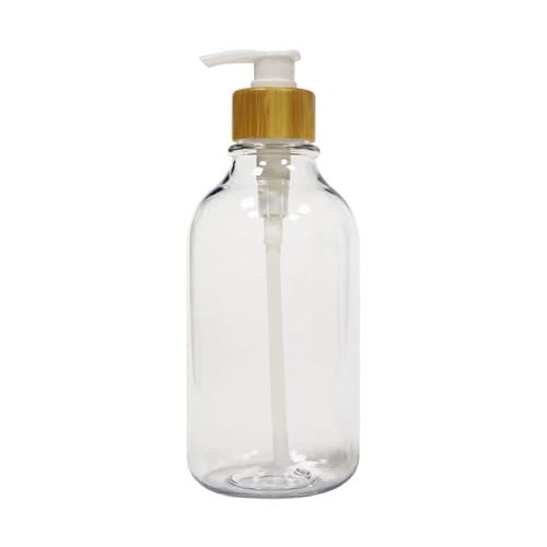 Ulafbwur Shampoo-Seifenspender, 500 ml, transparent, nachfüllbar, Kunststoff, Pumpflasche Ulafbwur Shampoo-Seifenspender, 500 ml, transparent, nachfüllbar, Kunststoff, Pumpflasche von ulafbwur