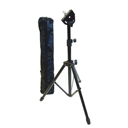 ulafbwur Verstellbares Metallstativ aus Metall, 20,3 cm (8 Zoll) Dumb Drum Ständer Halter Übungspad Rack Halterung von ulafbwur