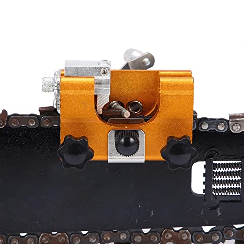 Kettensäge Schärfgerät, Kettensägenschärfer Chainsaw Chain Sharpening Jig, Zahnschärfer Kettensägenschärfer Deluxe Kettensägenschärfen, Geeignet Für Alle Arten Von Kettensägen Und Elektrosägen von ulapithi