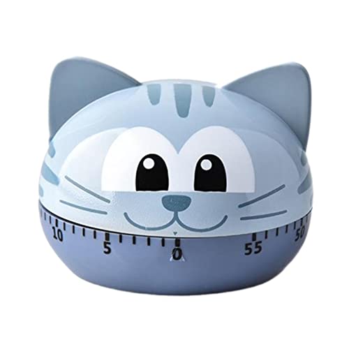 Küchenwecker Küchentimer Mechanischer Timer Eieruhr Mechanical Kitchen Timer Cartoon-Tier Kurzzeitmesser Kurzzeitwecker Küchenuhr Countdown Timer 60 Minuten Countdown Timer Zum Kochen, Backen von ulapithi