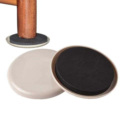 Möbelgleiter – Möbelgleiter aus robustem Teppichboden | langlebige bewegliche Pads – Teppichgleiter für Böden, Stühle, schwere Möbel von ulapithi