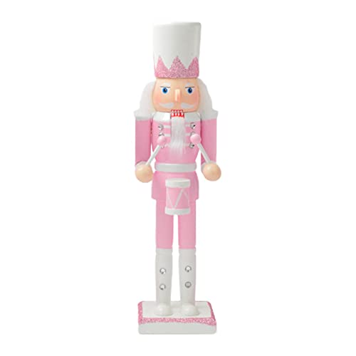 Nussknacker Zahlen Holz Puppen Decor Nussknacker Rosa Traditionellen Soldier Guard Weihnachten Dekorationen Zarte Hölzerne Nussknacker Ornamente Figuren 11,8 Zoll Zum Sammeln, Spielzeug 4 Stile von ulapithi