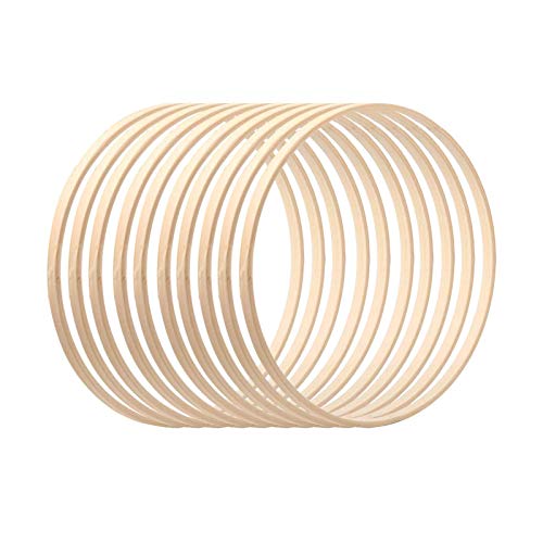 Traumfänger Ringe Holzringe Zum Basteln, Dream Catcher Bambusringe Holz Bambus Floral Hoop Kranz Makramee Craft Hoop Ringe DIY Dreamcatcher Ringe Makramee Ringe Floral Hoop Craft 10 /30,5 Cm Traumfänger Ringe Holzringe Zum Basteln, Dream Catcher Bambusringe Holz Bambus Floral Hoop Kranz Makramee Craft Hoop Ringe DIY Dreamcatcher Ringe Makramee Ringe Floral Hoop Craft 10 /30,5 Cm von ulapithi