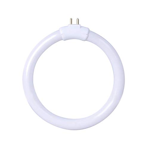 ulapithi 2st Leuchtstofflampe Ring Röhre LED Ring Lampe Leuchtstofflampe Rund Leuchtstofflampe Fassung Hell Leuchtröhre Für Ringlampe 11W T4 Runde Lampenröhre Leuchtröhre Mit 4 Pins von ulapithi