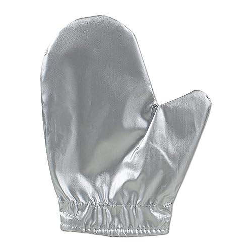 ulapithi Dampfgarer-Handschuh für Kleidung - Dreilagige hitzebeständige schützende silberne Fäustlinge - Wärmehandschuhe für Dampfglätter, Bügelhandschuh für Dampfglätter, Bügelzubehör von ulapithi