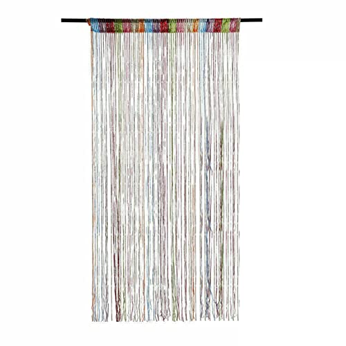 ulapithi Hanging Beaded Door Curtain Screen Perlenvorhang Türvorhang Türperlen Gardinen, Fransenvorhänge Für Türöffnungen, Für Fenster, Zuhause, Terrasse, Schlafzimmer, Café- 1x2M von ulapithi