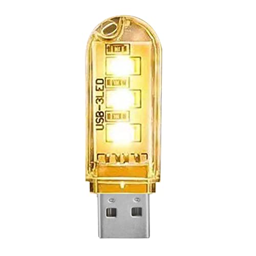 ulapithi USB-Glühbirne - Soft Light Night Eye Protect USB-LED-Licht | Nachttischlampe Stecken Sie das LED-Nachtlicht zum Stillen von ulapithi